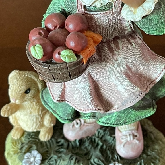 Pickin' Apples Girl and Boy Figurines, #11297-01 - Picture 5 of 13